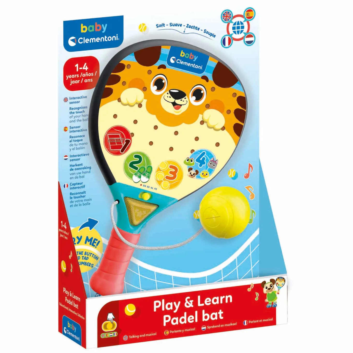 Baby Clementoni Speel en Leer Padel