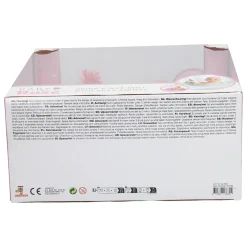 Baby Rose Drink- en Plaspop, 30cm met Accessoires