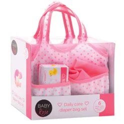Baby Rose Luiertas met Accessoires