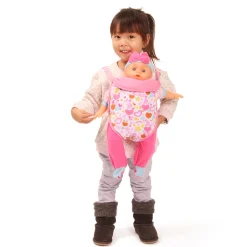 Baby Rose Poppendraagzak