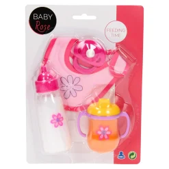 Baby Rose Poppenspeelset Etenstijd