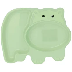 Babybord Dieren met Opstaande Randen - Nijlpaard