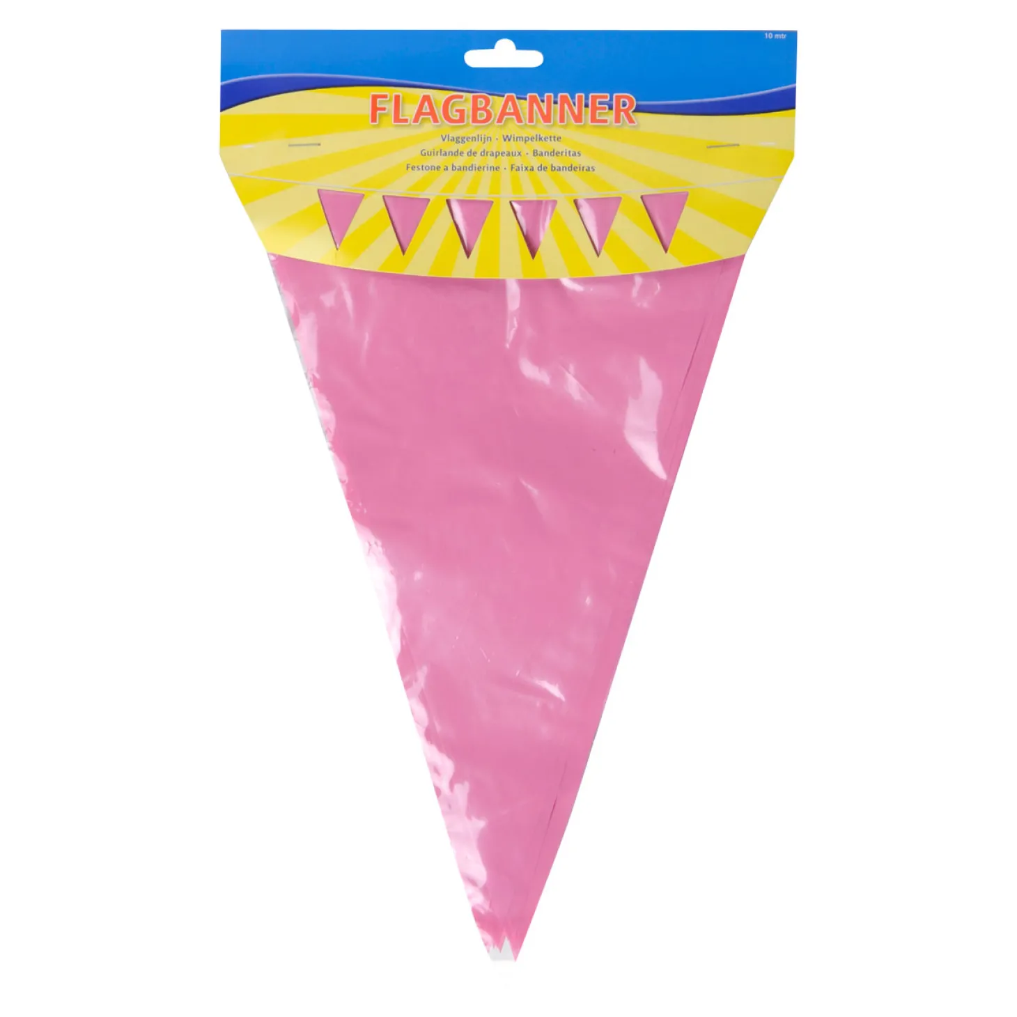 Babyroze Vlaggenlijn, 10mtr.