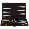 Backgammon 18 Bruin en Ivoor Klassiek Bordspel