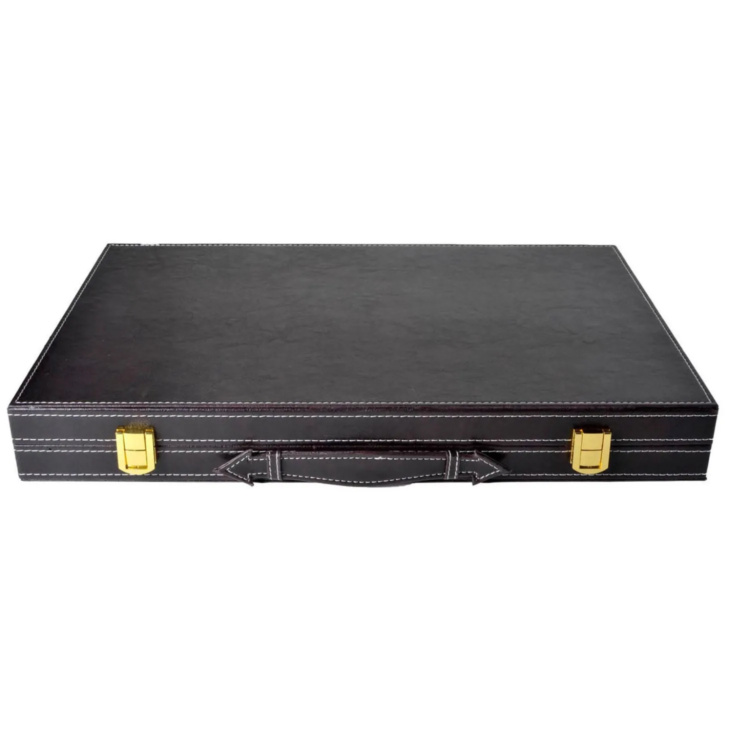 Backgammon 18 Bruin en Ivoor Klassiek Bordspel