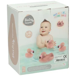 Baddieren Flamingo Familie, 4dlg