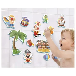 Badfiguren Jokie in Opbergnetje, 10st.