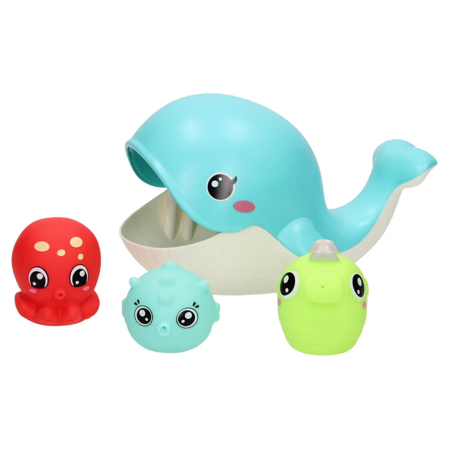 Badspeelset Walvis Happer, 4dlg.