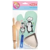 Bakset met Accessoires Pinguin