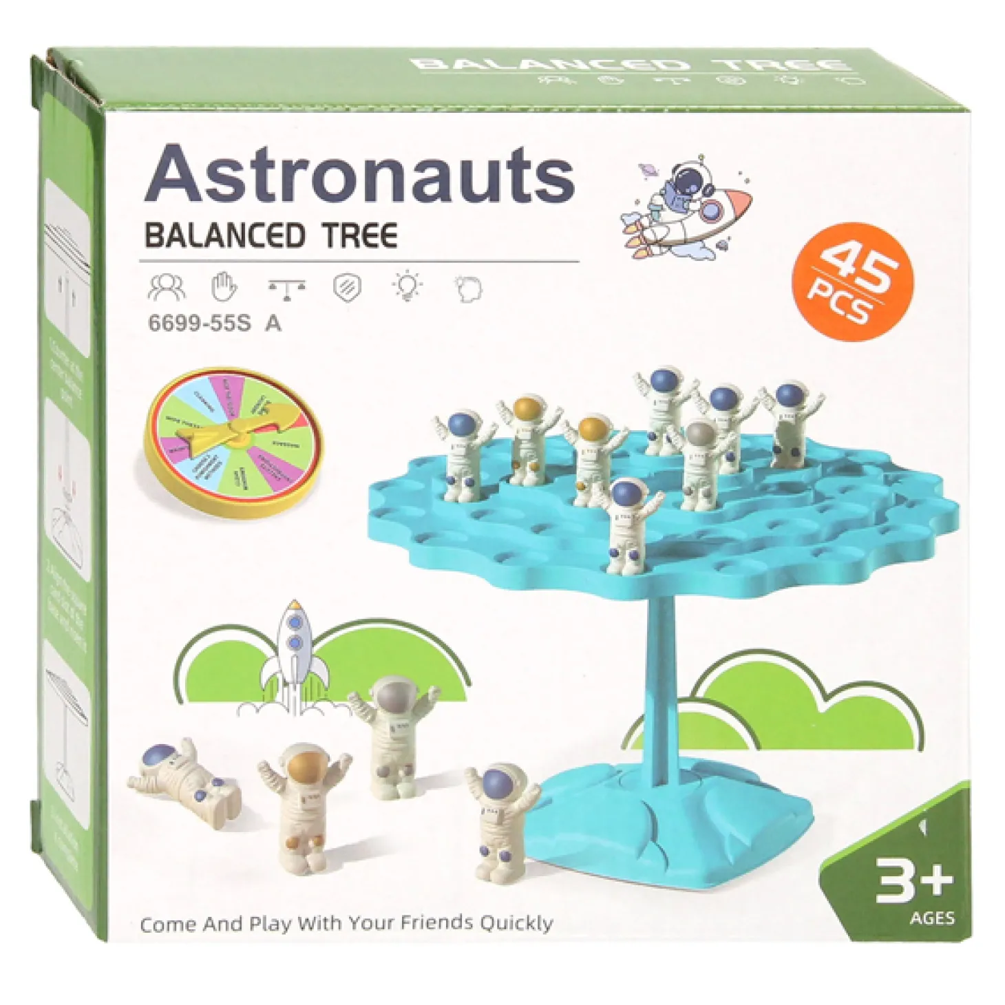 Balansspel Astronauten