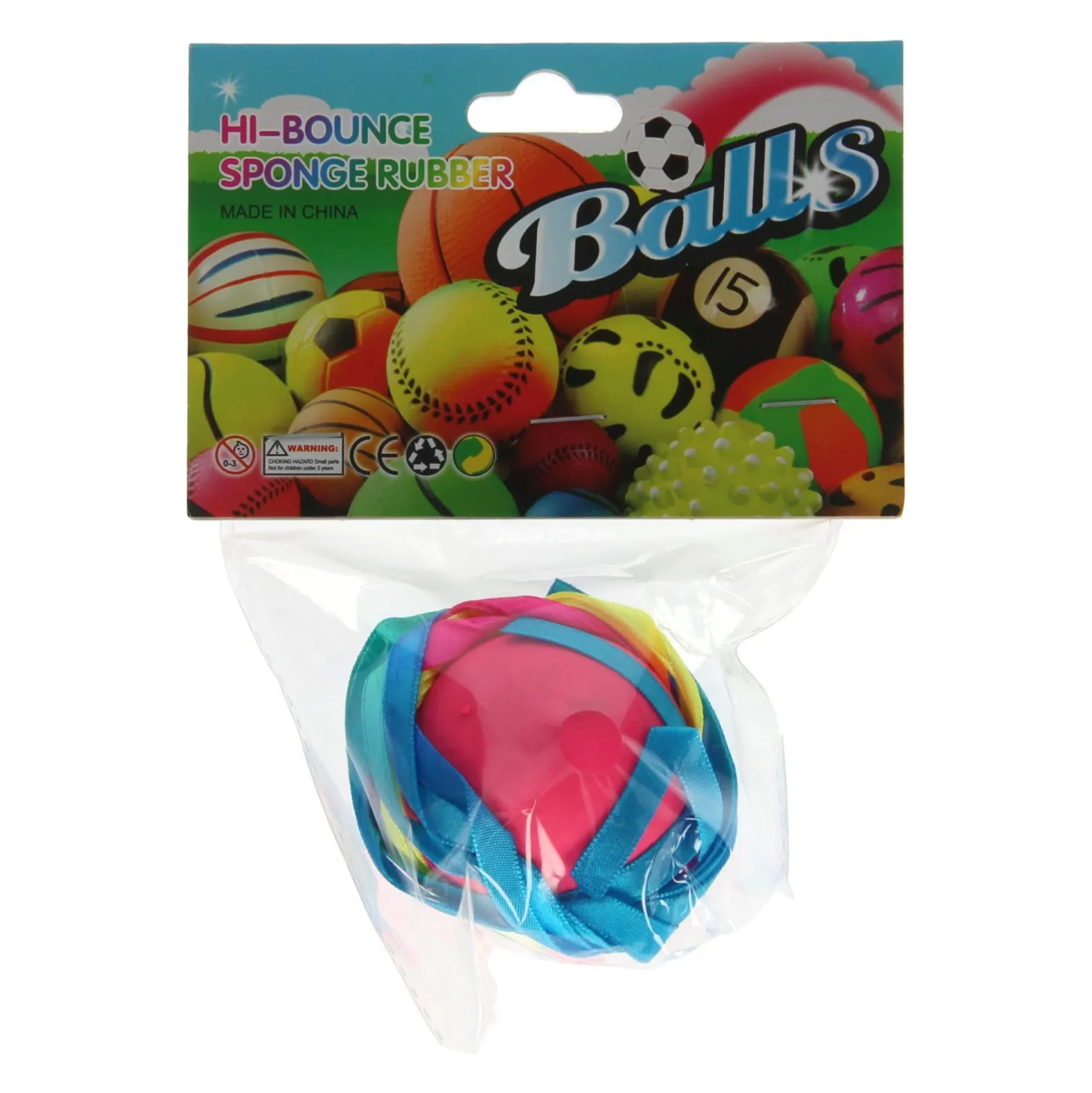 Balletje met Regenbooglint