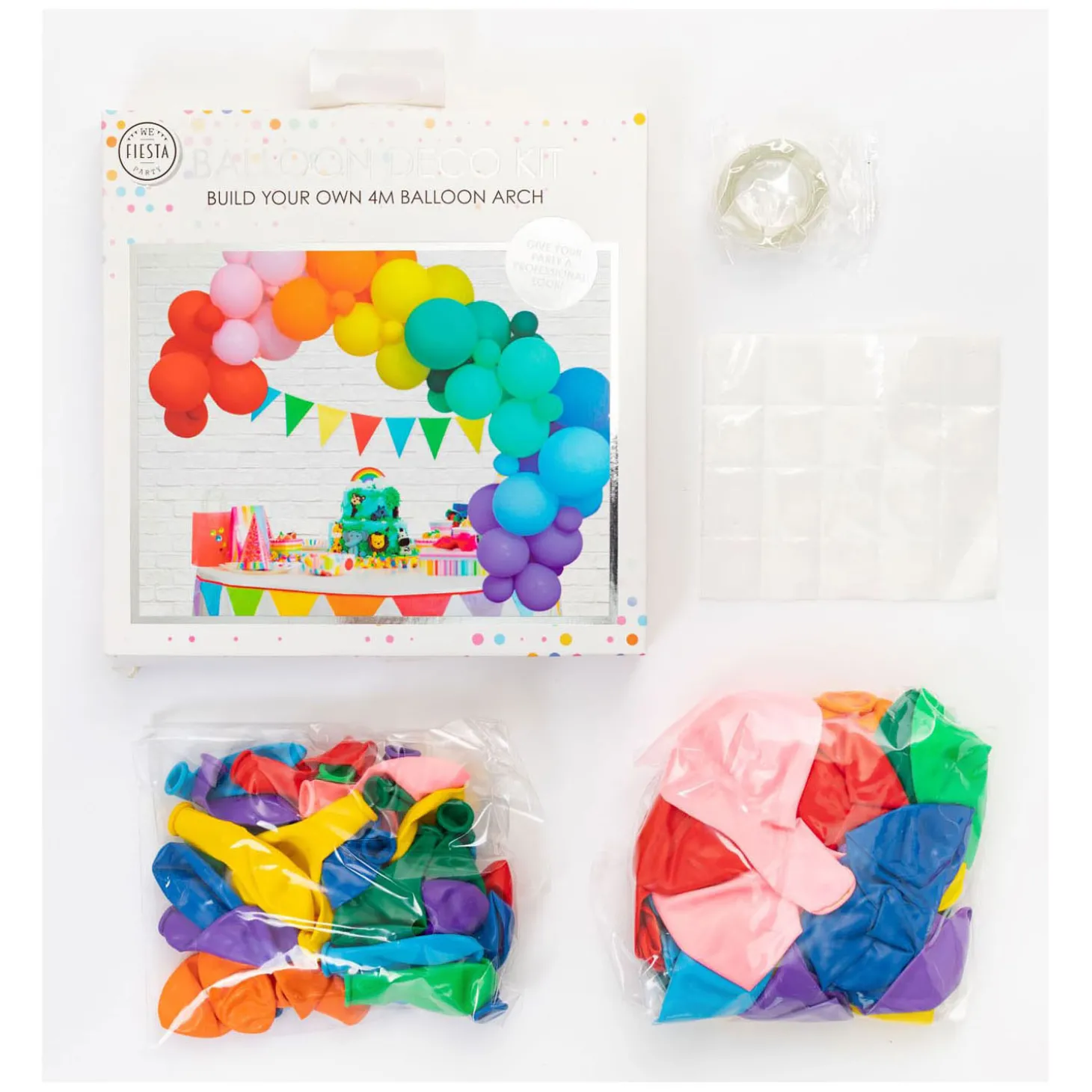 Ballonnen Boog Set Regenboog