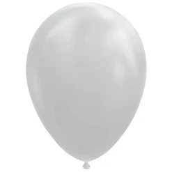Ballonnen Cool Grijs, 30cm, 10st.