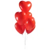 Ballonnen Hart Ballonnen Rood 30cm, 6st.