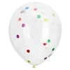 Ballonnen met Confetti Multi Kleuren, 8st.