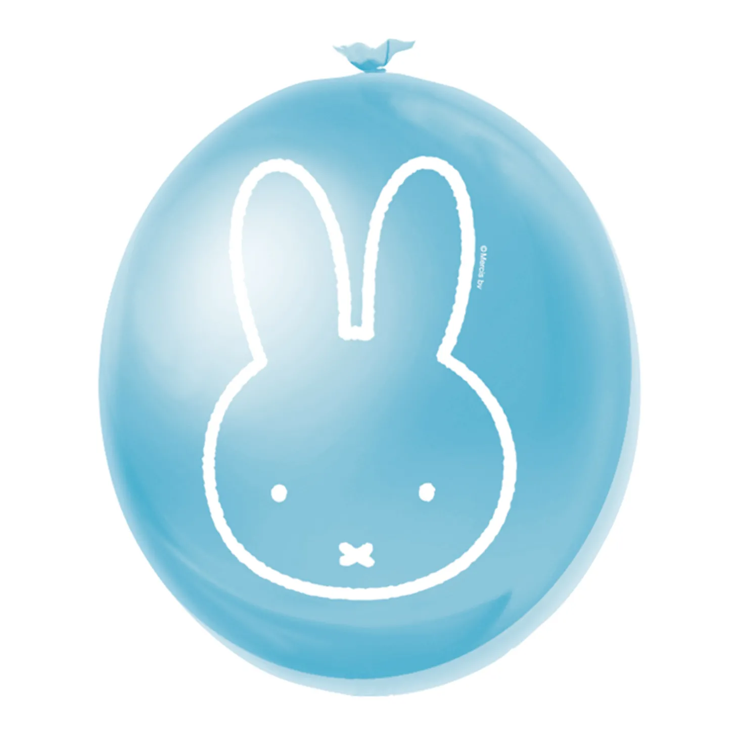 Ballonnen Nijntje Blauw, 6st.