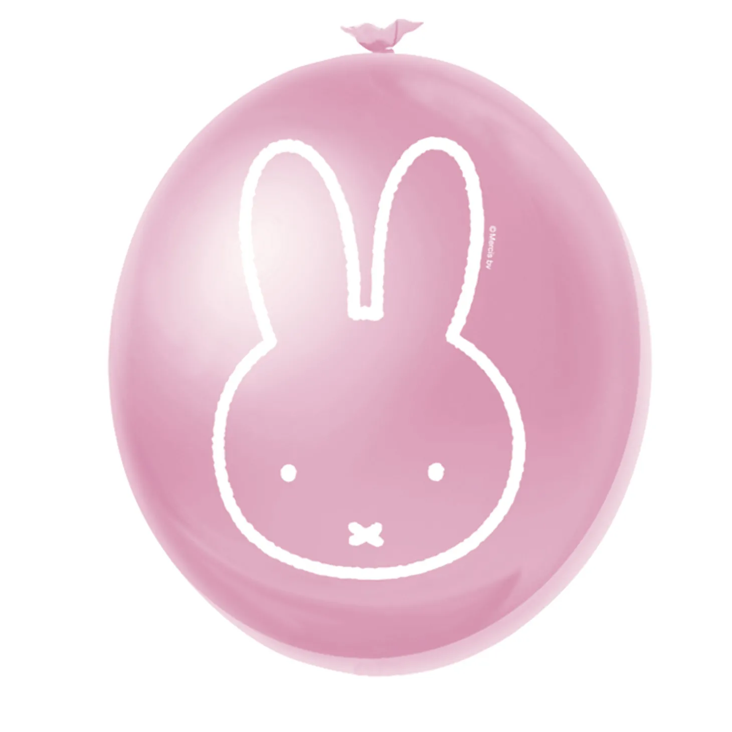 Ballonnen Nijntje Roze, 6st.