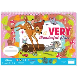 Bambi Kleurplaten met Stencil en Stickervel