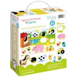 Banana Panda - Figure It Out Puzzel Boerderij - 20st.