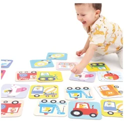 Banana Panda - Grote Memory Spel Voertuigen - 24st.