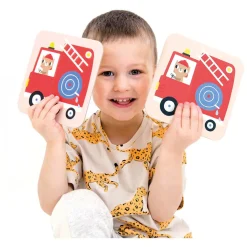 Banana Panda - Grote Memory Spel Voertuigen - 24st.