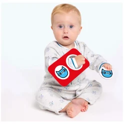 Banana Panda - Hoog Contrast Puzzel Zoek de Tweeling - 8dlg.