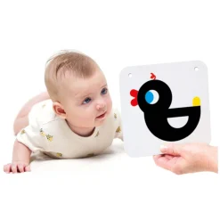 Banana Panda - Hoog Contrast Babykaarten 0m+ / 3m+ - 24st.