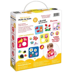 Banana Panda - Hoog Contrast Puzzel Zoek Dezelfde - 8dlg.