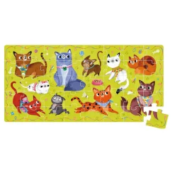 Banana Panda - Ik Hou van Katten Puzzel - 60st.