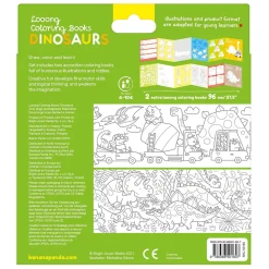 Banana Panda - Kleurboekje Ik Hou van Kleurplaten met Dinosaurussen