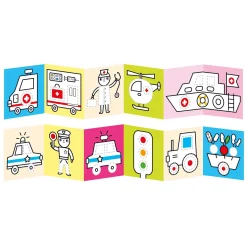 Banana Panda - Kleurboekje Klaar om Werkvoertuigen te Tekenen