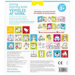 Banana Panda - Kleurboekje Klaar om Werkvoertuigen te Tekenen