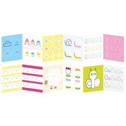 Banana Panda - Kleurboekje Klaar om Beginnerslijnen te Overtrekken