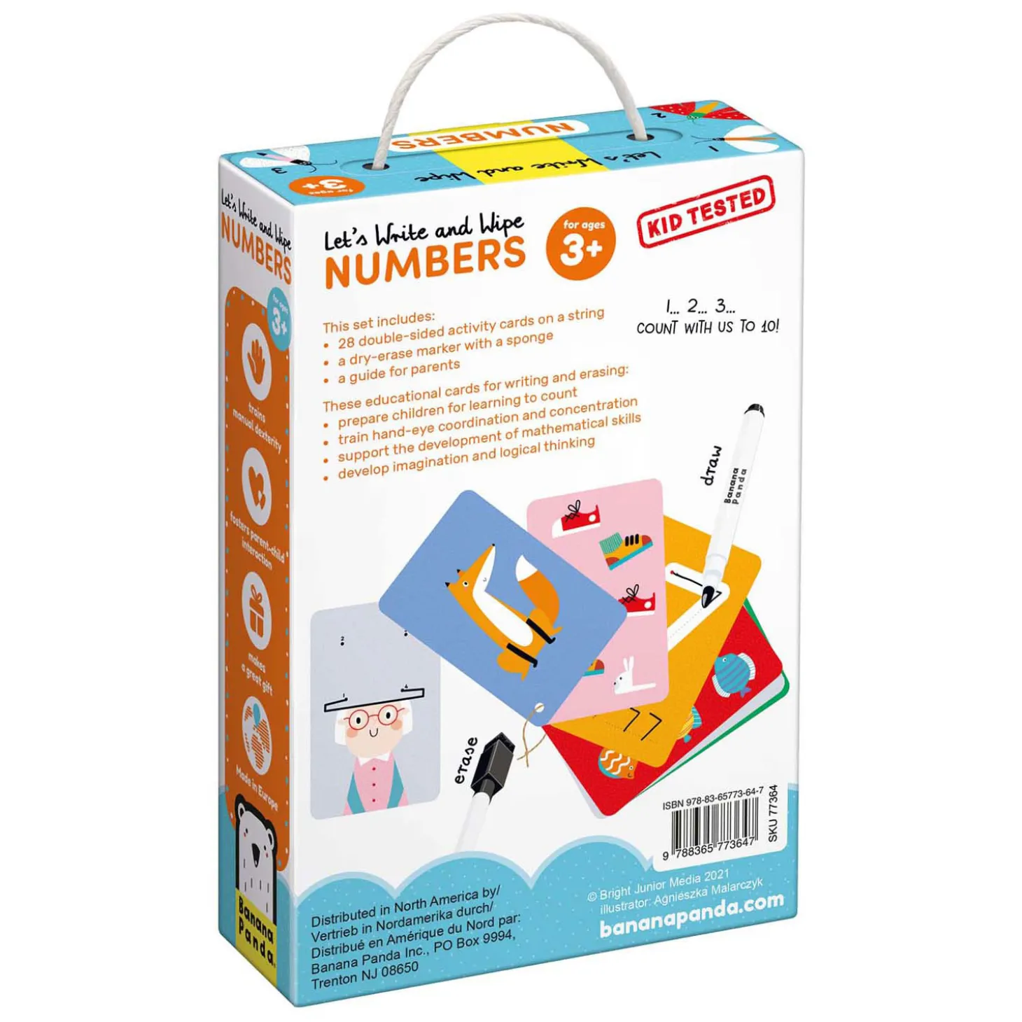 Banana Panda - Laten We Nummers Schrijven en Wissen