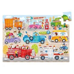 Banana Panda - Moto Jumbo Puzzel Auto's - 40st.