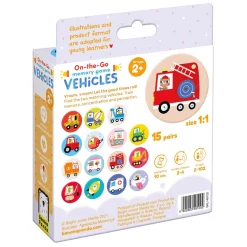 Banana Panda - On-the-Go Memory Spel Voertuigen - 30dlg.