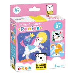 Banana Panda - On-the-Go Puzzel Pony's - 16st.