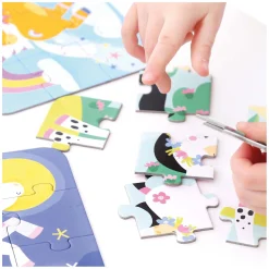 Banana Panda - On-the-Go Puzzel Pony's - 16st.