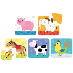 Banana Panda - On-the-Go Puzzel Dieren - 16st.