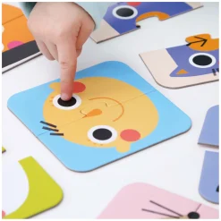 Banana Panda - On-the-Go Puzzel Halve Gezichten - 16st.