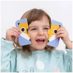 Banana Panda - On-the-Go Puzzel Halve Gezichten - 16st.