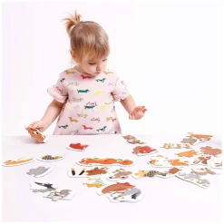 Banana Panda - Oplopende Puzzels Bosdieren - 33st.