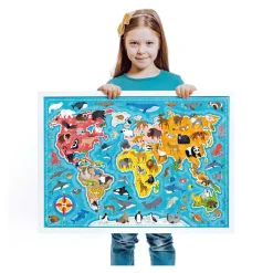 Banana Panda - Puzzlove Dieren Over de Hele Wereld - 60st.