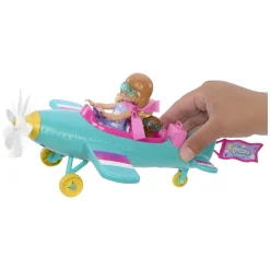 Barbie Chelsea Modepop met Vliegtuig