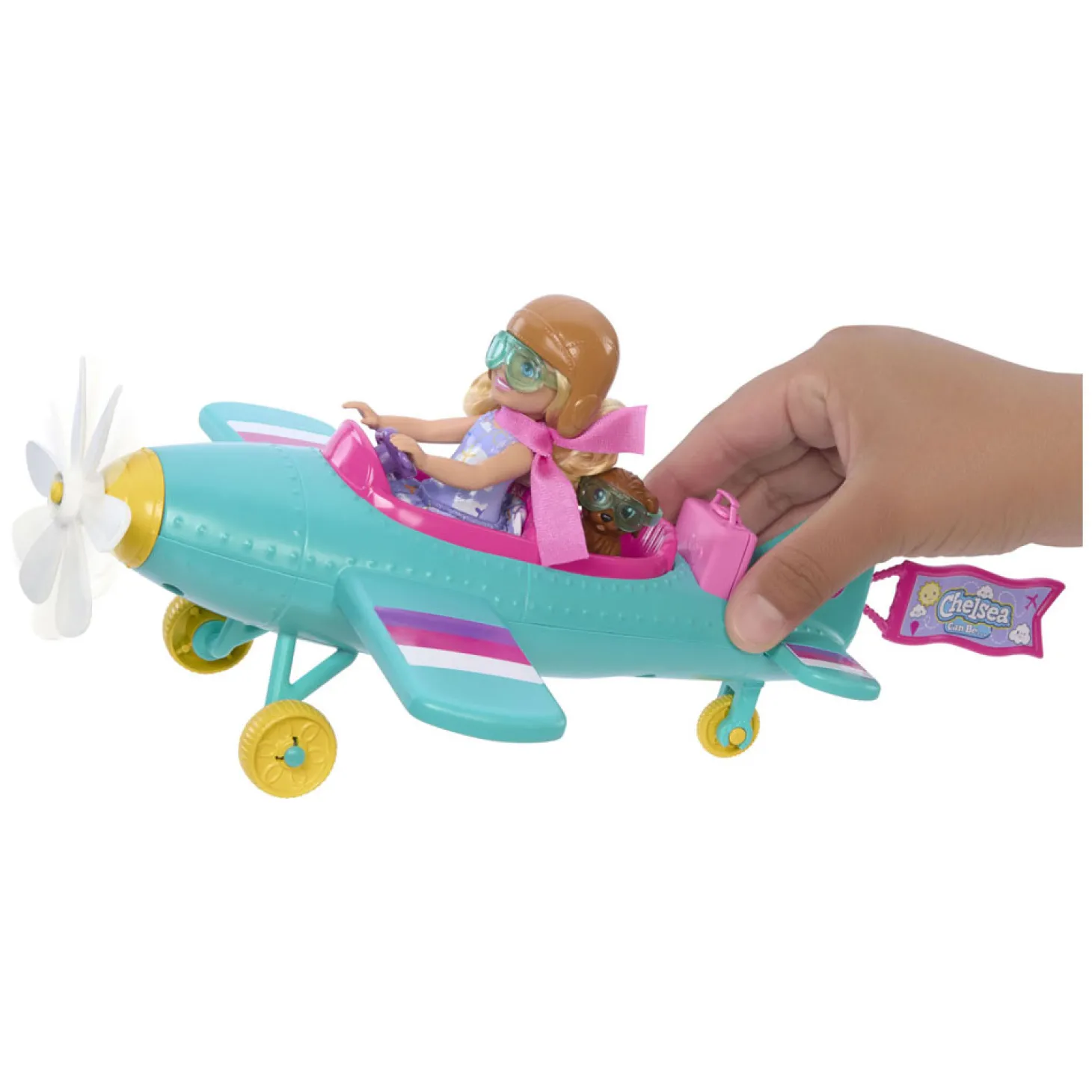 Barbie Chelsea Modepop met Vliegtuig