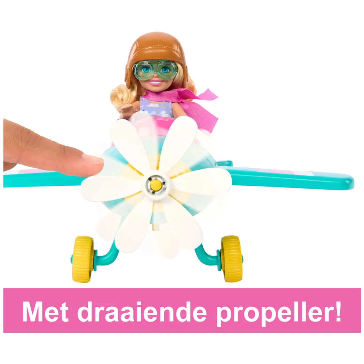 Barbie Chelsea Modepop met Vliegtuig