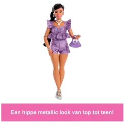 Barbie Deluxe Style - Paarse Shorts