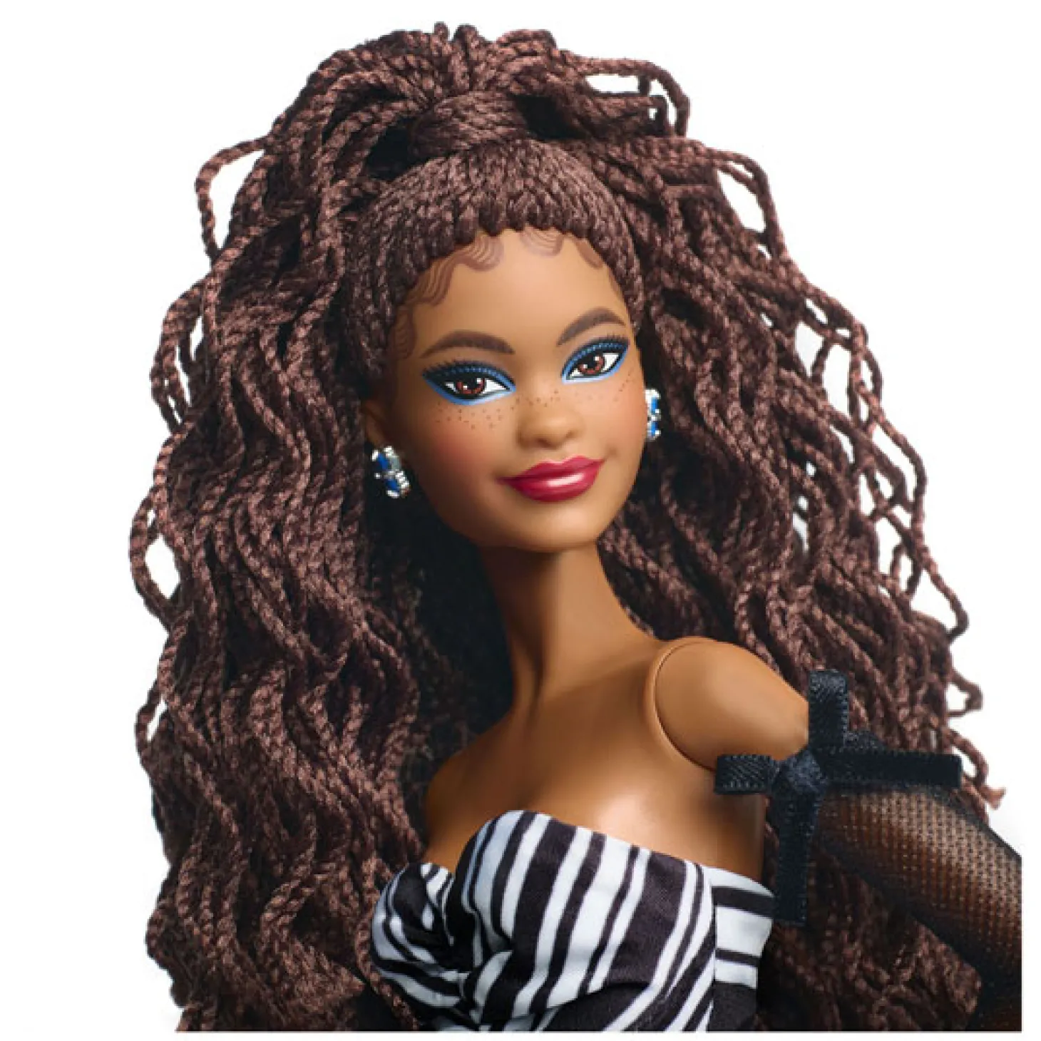 Barbie 65e Blauwe Saffieren Verjaardag Modepop