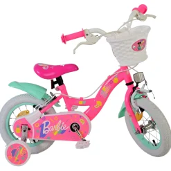 Barbie Fiets - 12 inch - Roze - Twee Handremmen