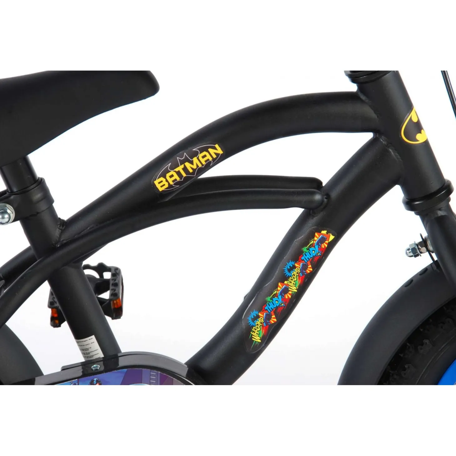 Batman Fiets - 12 inch - Zwart